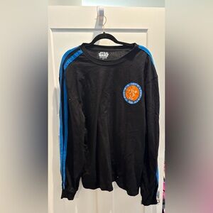 Star Wars Black Shirt with Blue Detail